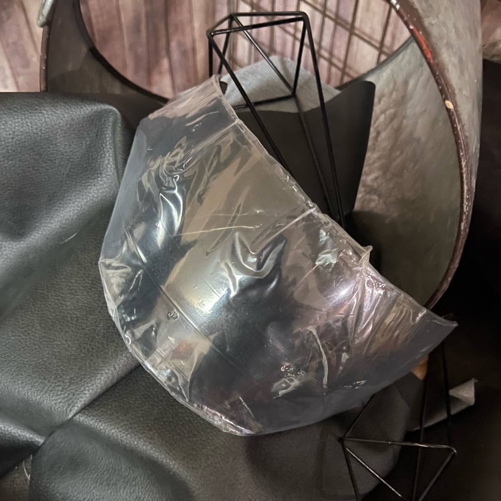 NOS Motorcycle Helmet Face Shield Fulmer AF3215 Smoke. Open package.